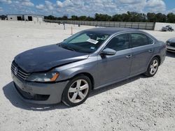 Salvage cars for sale at New Braunfels, TX auction: 2012 Volkswagen Passat SE