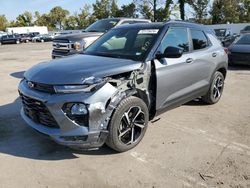 Chevrolet salvage cars for sale: 2022 Chevrolet Trailblazer RS