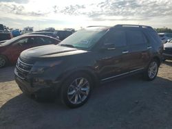 Salvage cars for sale at Indianapolis, IN auction: 2013 Ford Explorer Limited