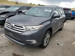 Salvage cars for sale from Copart Littleton, CO: 2013 Toyota Highlander Limited