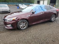 Salvage cars for sale at Graham, WA auction: 2020 KIA Optima LX