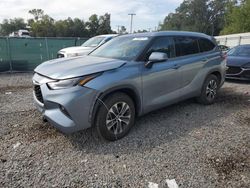 Toyota salvage cars for sale: 2021 Toyota Highlander XLE