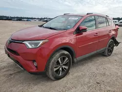 Salvage cars for sale at Houston, TX auction: 2016 Toyota Rav4 XLE