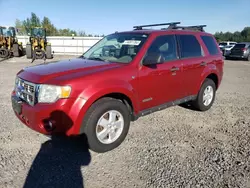 Ford salvage cars for sale: 2008 Ford Escape XLT