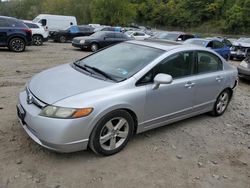 Honda salvage cars for sale: 2007 Honda Civic EX