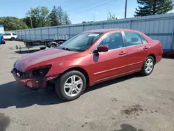 Honda salvage cars for sale: 2007 Honda Accord SE