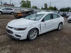 Chevrolet Malibu salvage cars for sale: 2018 Chevrolet Malibu Hybrid