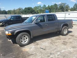 Salvage trucks for sale at Eight Mile, AL auction: 2003 Dodge Dakota Quad Sport