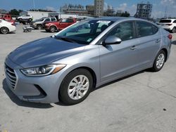 Salvage cars for sale at New Orleans, LA auction: 2017 Hyundai Elantra SE