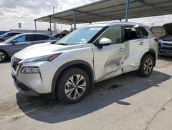 Salvage cars for sale at Anthony, TX auction: 2021 Nissan Rogue SV