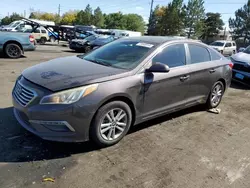 Salvage cars for sale at Denver, CO auction: 2015 Hyundai Sonata SE