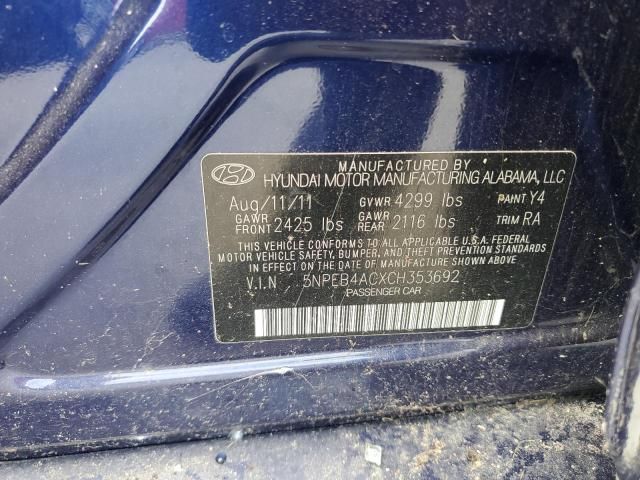 2012 Hyundai Sonata GLS