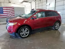 Salvage cars for sale at Columbia, MO auction: 2013 Ford Edge Limited