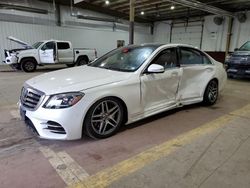 Mercedes-Benz salvage cars for sale: 2019 Mercedes-Benz S 560 4matic