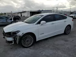 Ford Fusion salvage cars for sale: 2018 Ford Fusion TITANIUM/PLATINUM HEV