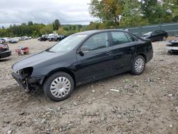 Salvage cars for sale at Candia, NH auction: 2009 Volkswagen Jetta S