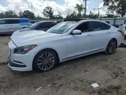 Salvage cars for sale at Riverview, FL auction: 2015 Hyundai Genesis 3.8L