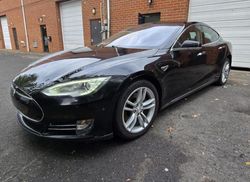 Salvage cars for sale at Pennsburg, PA auction: 2013 Tesla Model S