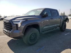 Salvage cars for sale at Rancho Cucamonga, CA auction: 2024 Toyota Tundra Crewmax Limited