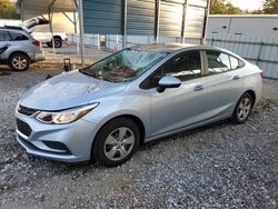 Chevrolet salvage cars for sale: 2017 Chevrolet Cruze LS