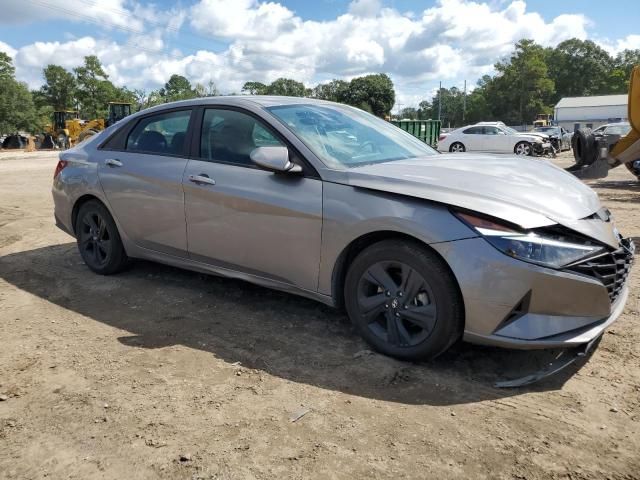 2023 Hyundai Elantra Blue