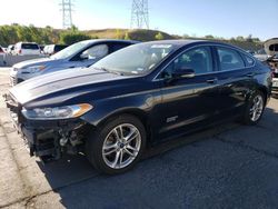 Ford salvage cars for sale: 2015 Ford Fusion Titanium Phev