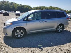 Toyota salvage cars for sale: 2012 Toyota Sienna LE