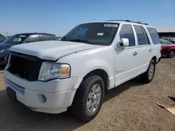 Ford salvage cars for sale: 2007 Ford Expedition XLT