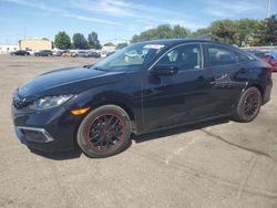 Salvage cars for sale at Moraine, OH auction: 2019 Honda Civic LX