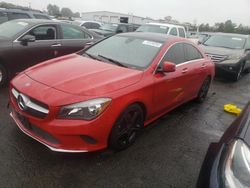 Mercedes-Benz salvage cars for sale: 2018 Mercedes-Benz CLA 250 4matic