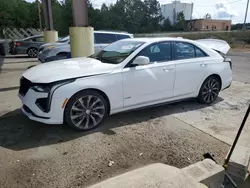 Salvage cars for sale at Gaston, SC auction: 2022 Cadillac CT4-V