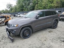 Salvage cars for sale at Waldorf, MD auction: 2014 Jeep Grand Cherokee Laredo