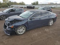 Salvage cars for sale at Columbia Station, OH auction: 2017 Chevrolet Malibu LT