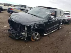 Salvage cars for sale at Elgin, IL auction: 2012 Jeep Grand Cherokee Overland