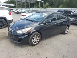 Salvage cars for sale at Savannah, GA auction: 2012 Hyundai Accent GLS