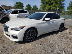 Salvage cars for sale at Baltimore, MD auction: 2015 Infiniti Q50 Base