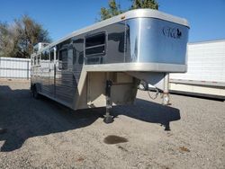 Salvage trucks for sale at Billings, MT auction: 2003 CM Trailer