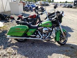 Salvage motorcycles for sale at Cicero, IN auction: 2015 Harley-Davidson Flhx Street Glide