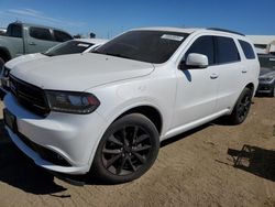 Salvage cars for sale at Brighton, CO auction: 2017 Dodge Durango GT