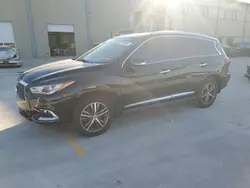 Salvage cars for sale from Copart Wilmer, TX: 2017 Infiniti QX60