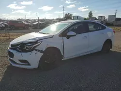 Salvage cars for sale at Eugene, OR auction: 2017 Chevrolet Cruze LS