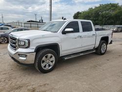 GMC salvage cars for sale: 2018 GMC Sierra K1500 SLT