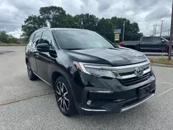 Salvage cars for sale at North Billerica, MA auction: 2021 Honda Pilot Touring