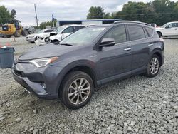 Toyota salvage cars for sale: 2016 Toyota Rav4 HV Limited