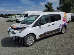 Salvage trucks for sale at Antelope, CA auction: 2016 Ford Transit Connect XL