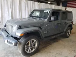 Salvage cars for sale at Earlington, KY auction: 2021 Jeep Wrangler Unlimited Sahara