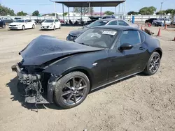 Salvage cars for sale at San Diego, CA auction: 2017 Mazda MX-5 Miata Grand Touring