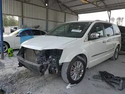 Salvage cars for sale at Cartersville, GA auction: 2012 Chrysler Town & Country Limited