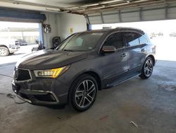 Salvage cars for sale at Anthony, TX auction: 2017 Acura MDX Advance