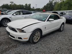 Ford salvage cars for sale: 2012 Ford Mustang